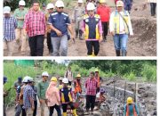 Bupati Dompu Tinjau Proyek Irigasi dan Jembatan di Kecamatan Pekat