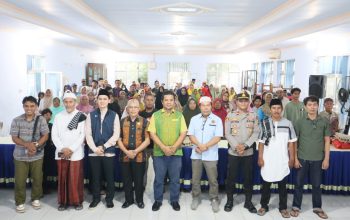 Kolaborasi dengan STM,  PWI Dompu Santuni Anak Yatim dan Kaum Dhuafa