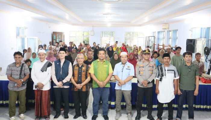 Kolaborasi dengan STM,  PWI Dompu Santuni Anak Yatim dan Kaum Dhuafa