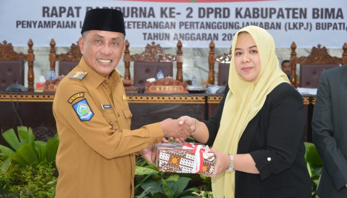 Bupati Bima Sampaikan LKPJ Tahun Anggaran 2025