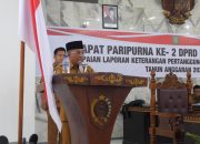 Bupati Bima Paparkan Program Selasa Menyapa Dalam Penyampaian LKPJ