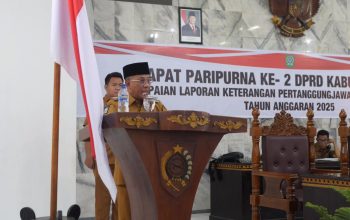 Bupati Bima Paparkan Program Selasa Menyapa Dalam Penyampaian LKPJ