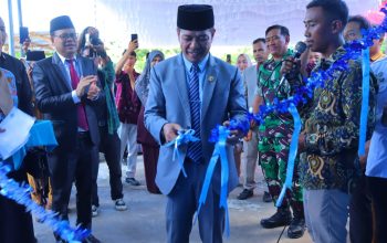Bupati Dompu Lounching SPPG Anggrek Desa Nowa