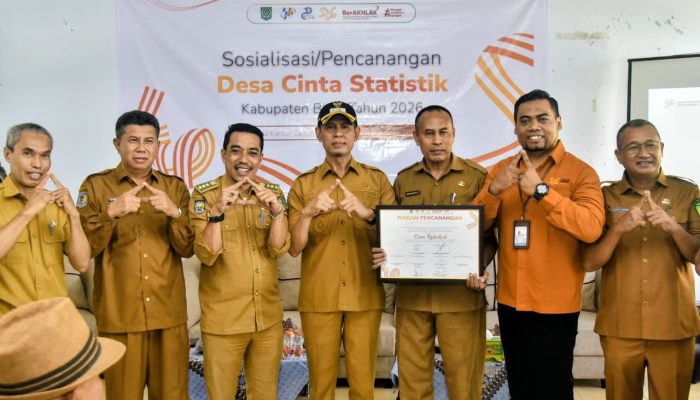 Wakil Bupati Bima Canangkan Desa Cinta Statistik Tahun 2026
